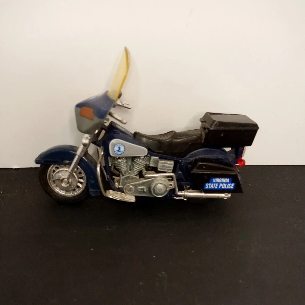 Vintage‎ Matchbox Harley Davidson Virginia Police Bike Motorcycle